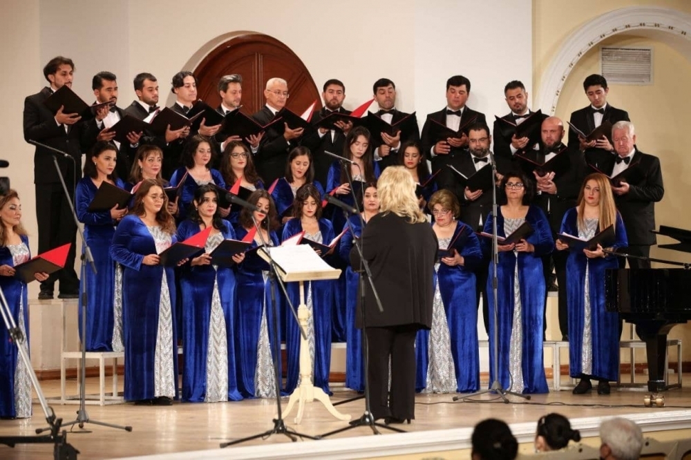 The concert program of the Azerbaijan State Choir Capella was presented within the framework of the II Azerbaijan International Vocal Festival