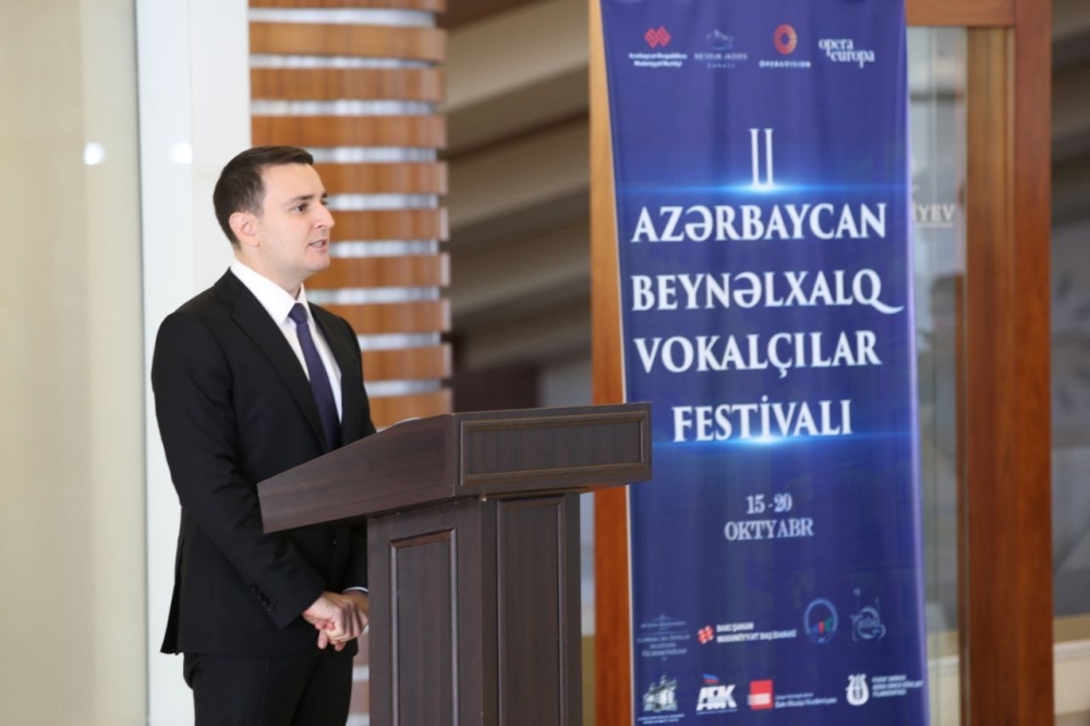 A scientific-practical conference dedicated to the opening of the II Azerbaijan International Vocal Festival
