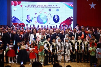 Türkiyənin Ulusal Egemenlik və Çocuk bayramı Heydər Əliyev Sarayında böyük coşqu ilə qeyd edildi