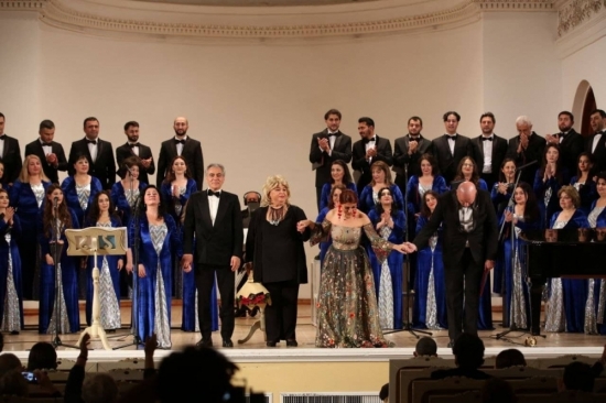 The concert program of the Azerbaijan State Choir Capella was presented within the framework of the II Azerbaijan International Vocal Festival