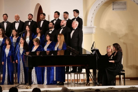 The concert program of the Azerbaijan State Choir Capella was presented within the framework of the II Azerbaijan International Vocal Festival