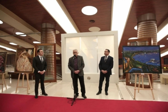 An exhibition of artists dedicated to Youth Day opened at the Heydar Aliyev Palace