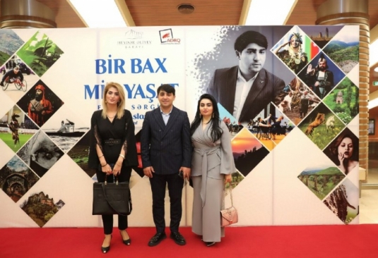 "Bir Bax, Min Yaşat" exposition opened at the Heydar Aliyev Palace