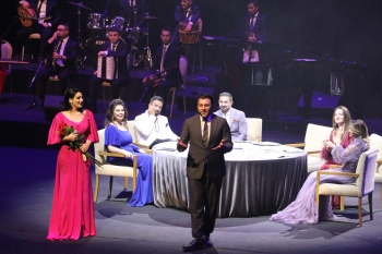 People's Artist - Elza Ibraрimova's concert program was held at the Heydar Aliyev Palace