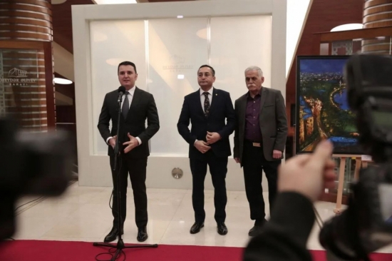 An exhibition of artists dedicated to Youth Day opened at the Heydar Aliyev Palace