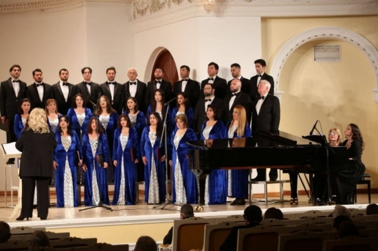 The concert program of the Azerbaijan State Choir Capella was presented within the framework of the II Azerbaijan International Vocal Festival