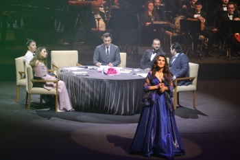 People's Artist - Elza Ibraрimova's concert program was held at the Heydar Aliyev Palace