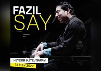 Concert program of the world famous pianist Fazil Say