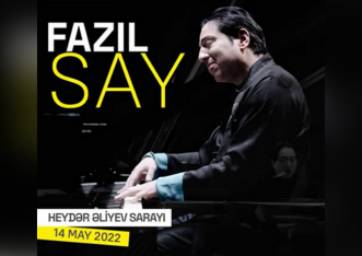 Fazil Say gave a concert at the Heydar Aliyev Palace
