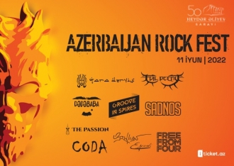 Gala evening of the first rock festival in Azerbaijan was held at the Heydar Aliyev Palace
