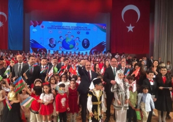 Türkiyənin Ulusal Egemenlik və Çocuk bayramı Heydər Əliyev Sarayında böyük coşqu ilə qeyd edildi