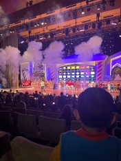 A lively and engaging New Year's festivity tailored for children unfolded at the Heydar Aliyev Palace