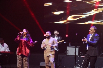 Dato gave a concert at the Heydar Aliyev Palace