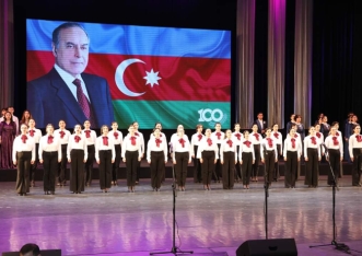 Состоялся заключительный концерт конкурса-фестиваля, посвященного 100-летию со дня рождения великого лидера Гейдара Алиева.